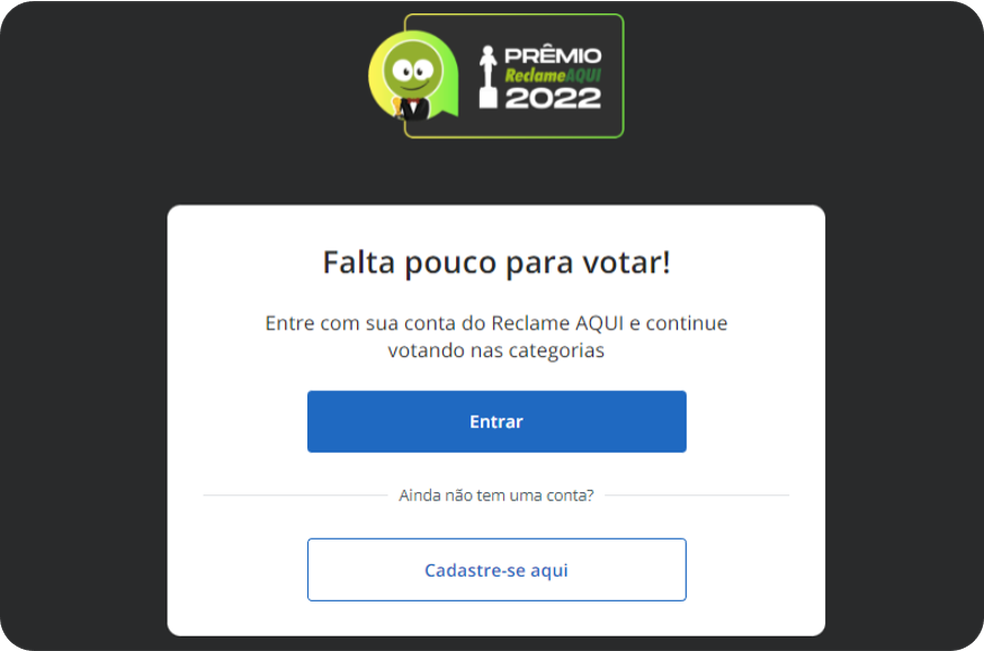 Prêmio Reclame AQUI 2022: veja como votar na RecargaPay - RecargaPay Blog